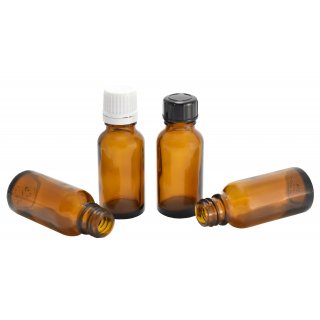 5ml Medizinflaschen braun, 186 Stück, UV Schutz