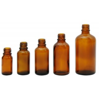 50ml Medizinflaschen braun, 105 Stück, UV Schutz